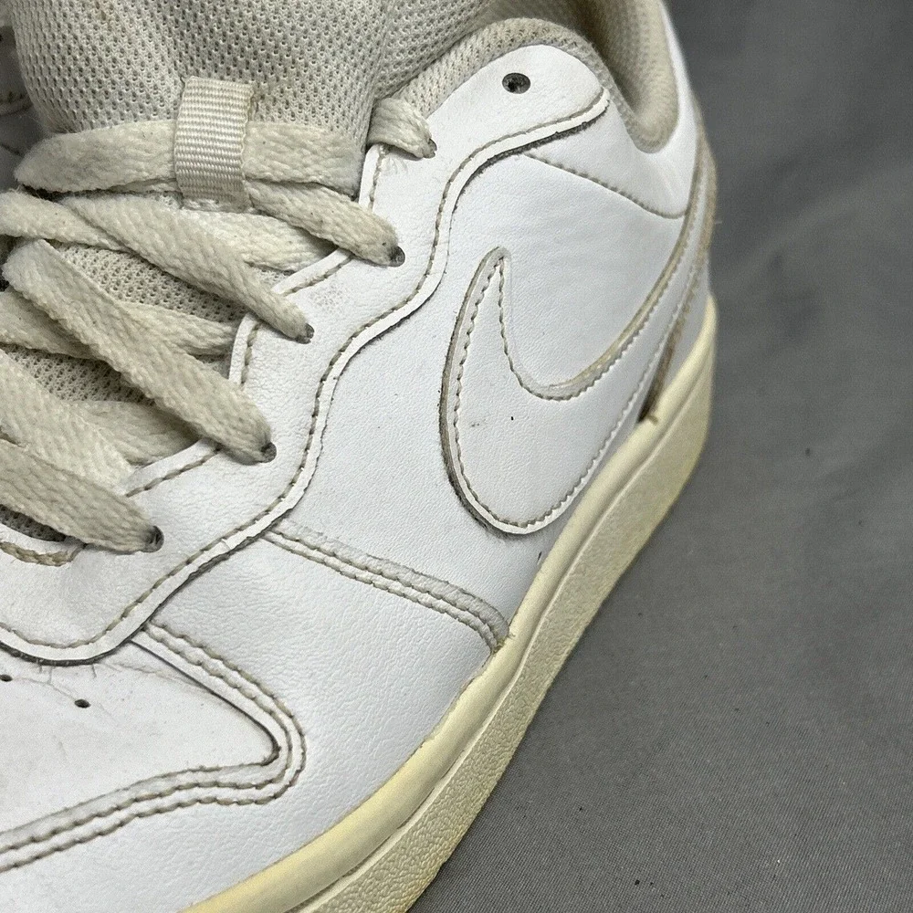 Nike‎ Boys Court Borough Low 2 BQ5448-100 White Casual Shoes Sneakers Size 6Y